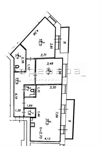 81 м², 3-комнатная квартира 13 600 000 ₽ - изображение 42