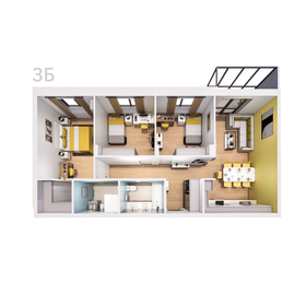 89,9 м², 3-комнатная квартира 10 926 130 ₽ - изображение 21