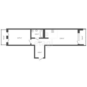 Квартира 48,9 м², 1-комнатная - изображение 2