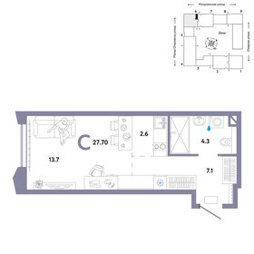 35 м², 1-комнатная квартира 12 700 000 ₽ - изображение 137