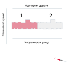 Квартира 30,7 м², 1-комнатная - изображение 3