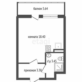 Квартира 26,9 м², студия - изображение 2