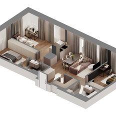 Квартира 85,8 м², 3-комнатная - изображение 3
