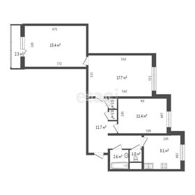 42,5 м², 2 комнаты - изображение 5