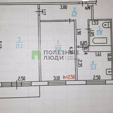 Квартира 42,4 м², 2-комнатная - изображение 3