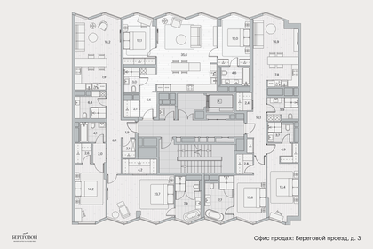 Квартира 104,9 м², 3-комнатная - изображение 2