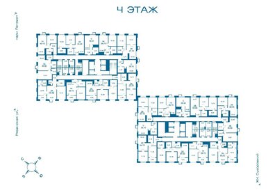 62,1 м², 2-комнатная квартира 6 700 000 ₽ - изображение 70