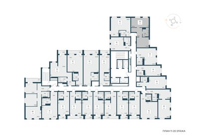 43,7 м², 2-комнатная квартира 4 790 000 ₽ - изображение 128