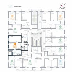 Квартира 62,6 м², 2-комнатная - изображение 2