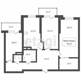 67 м², 3-комнатная квартира 7 400 000 ₽ - изображение 31