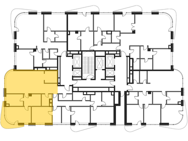 111 м², 2-комнатная квартира 48 700 000 ₽ - изображение 100