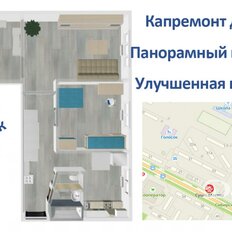 Квартира 54 м², 3-комнатная - изображение 1