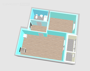 34,8 м², 1-комнатная квартира 5 250 000 ₽ - изображение 37