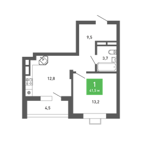 47 м², 2-комнатная квартира 3 700 000 ₽ - изображение 38