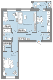 83 м², 3-комнатная квартира 8 310 346 ₽ - изображение 37