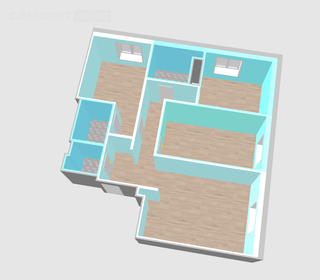 79,2 м², 3-комнатная квартира 10 299 000 ₽ - изображение 63