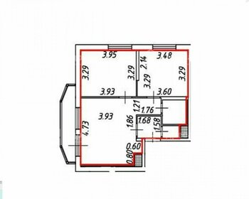 Квартира 52,4 м², 2-комнатная - изображение 2