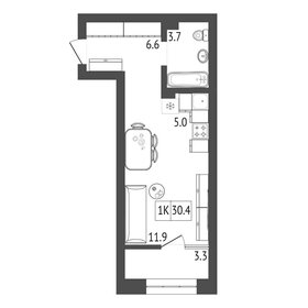 35 м², 1-комнатная квартира 2 900 000 ₽ - изображение 74