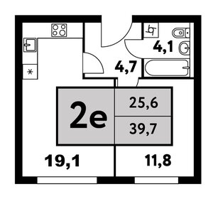 41,8 м², 2-комнатная квартира 19 352 606 ₽ - изображение 29