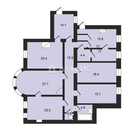 Квартира 173 м², 5-комнатная - изображение 5