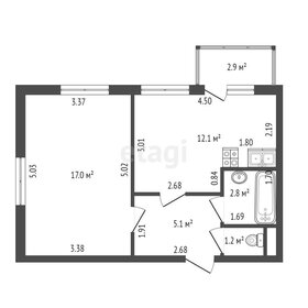 Квартира 38,9 м², 1-комнатная - изображение 1