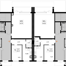 Квартира 36 м², 1-комнатная - изображение 2