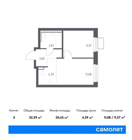 Квартира 79,2 м², 3-комнатная - изображение 1