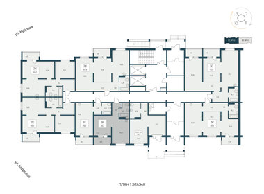 Квартира 38,2 м², 1-комнатная - изображение 2