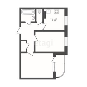 Квартира 55,6 м², 2-комнатная - изображение 1