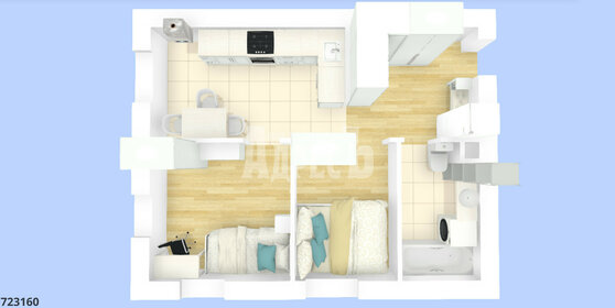 40 м², 2-комнатная квартира 3 400 000 ₽ - изображение 56