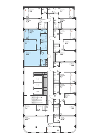 70,3 м², 2-комнатная квартира 15 600 000 ₽ - изображение 74
