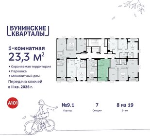 Квартира 23,3 м², студия - изображение 2