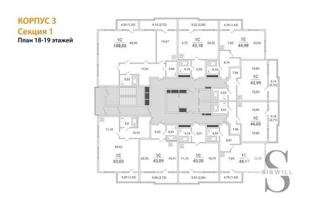 30,3 м², квартира-студия 6 300 000 ₽ - изображение 63