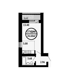 Квартира 25,2 м², студия - изображение 1