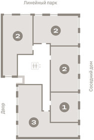 Квартира 91,3 м², 3-комнатная - изображение 2
