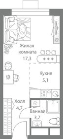 31 м², квартира-студия 8 900 000 ₽ - изображение 97