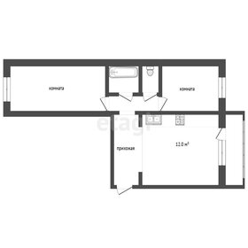 Квартира 56,4 м², 2-комнатная - изображение 1