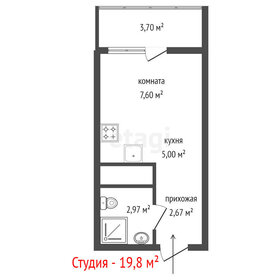 19 м², квартира-студия 3 200 000 ₽ - изображение 35