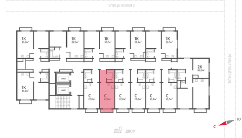 25,2 м², квартира-студия 3 750 000 ₽ - изображение 20