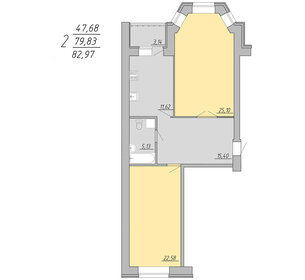 90,2 м², 3-комнатная квартира 9 650 000 ₽ - изображение 131