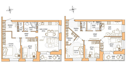 Квартира 71,5 м², 3-комнатная - изображение 2