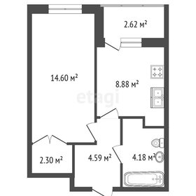 Квартира 35,9 м², 1-комнатная - изображение 2