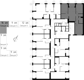 82,1 м², 3-комнатная квартира 9 976 435 ₽ - изображение 13