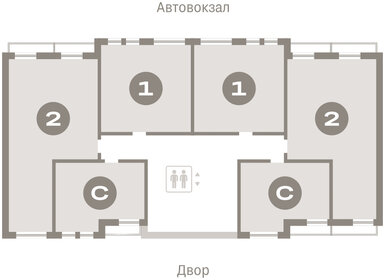 35,5 м², 1-комнатная квартира 7 390 000 ₽ - изображение 25