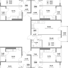 Квартира 38 м², 1-комнатная - изображение 2