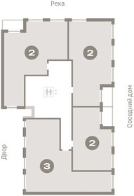 136 м², 3-комнатная квартира 15 000 000 ₽ - изображение 88