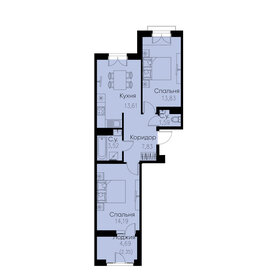 35,7 м², 1-комнатная квартира 7 599 999 ₽ - изображение 135