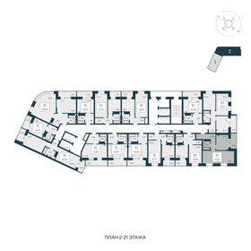 58,4 м², 1-комнатная квартира 11 500 000 ₽ - изображение 63