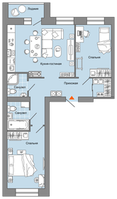 Квартира 38 м², 1-комнатная - изображение 1