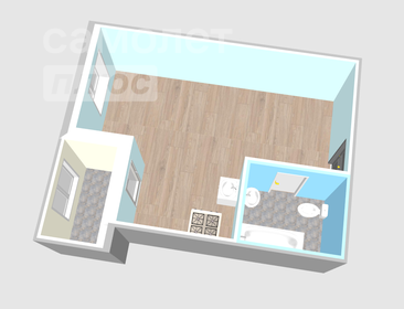 Квартира 29 м², студия - изображение 2